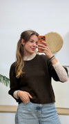 Baby Alpaka 3/4 Pullover