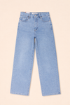 Straight Leg Jeans mit Herz