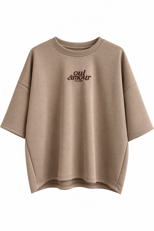Oui Amour Oversize Shirt