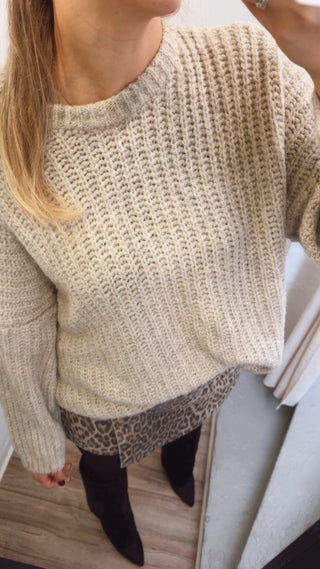 Grobstrick Pullover – Cozy Knit Vibes
