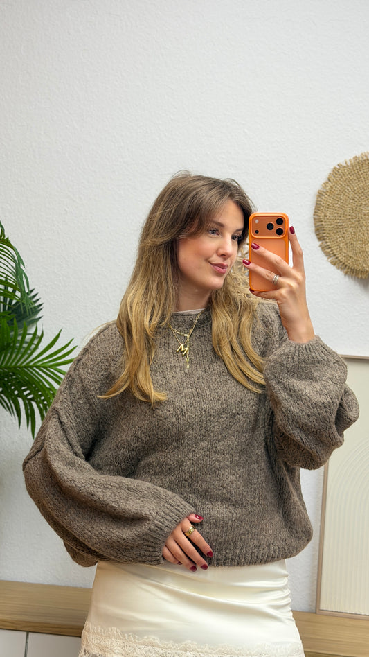 Kuscheliger Mohair-Strickpullover