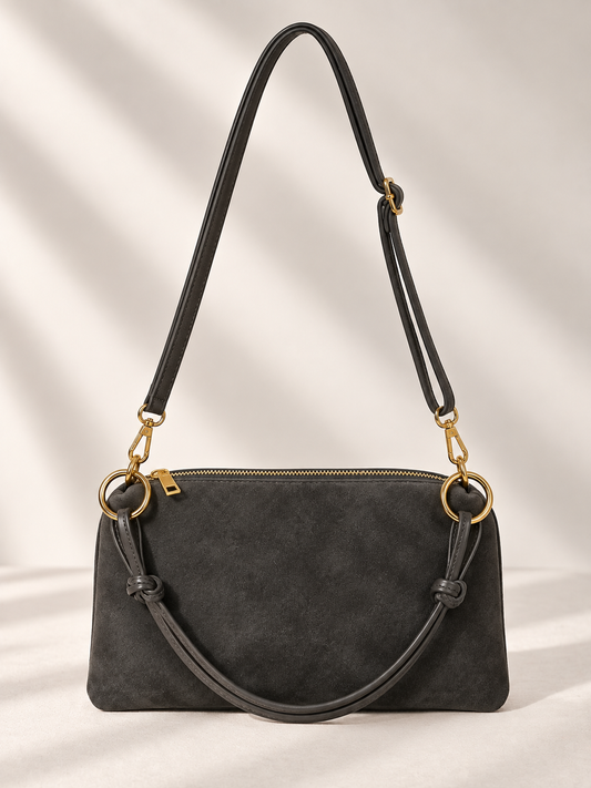 Elegante Schultertasche mit zwei Tragevarianten