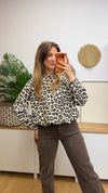 Leo Buttersoft Pullover mit Cropped-Schnitt
