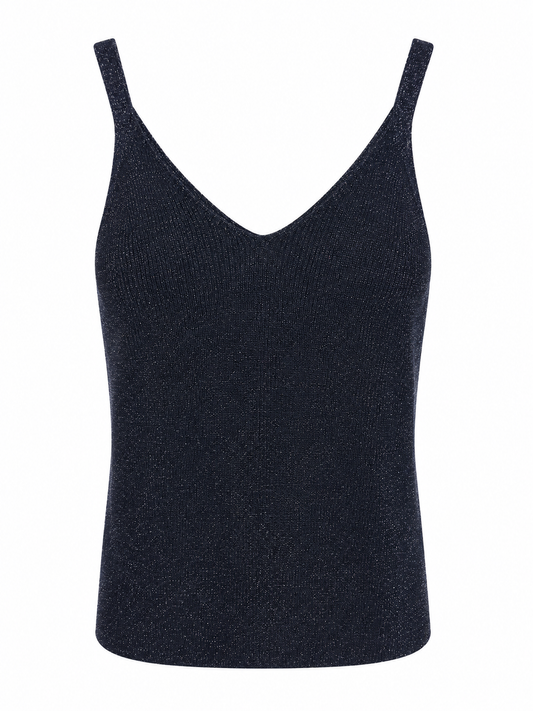 Glitzer Damen Top