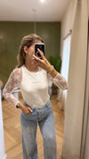 Spitzen Longsleeve Annika
