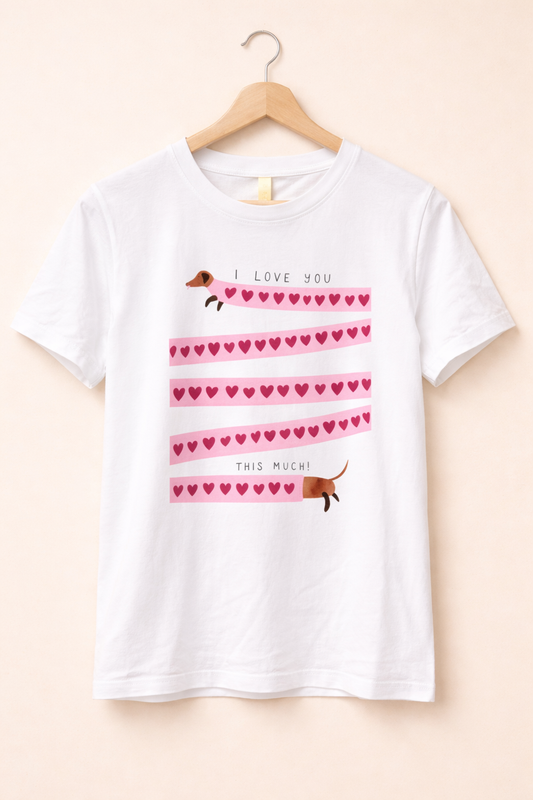 Shirt Dackel Liebe