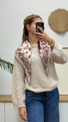 Wendeschal mit Paisley-Muster
