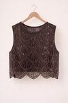 Pailletten-Top Glamour Glow