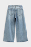 Wide Leg Jeans mit besonderem Bund ZR9082-38