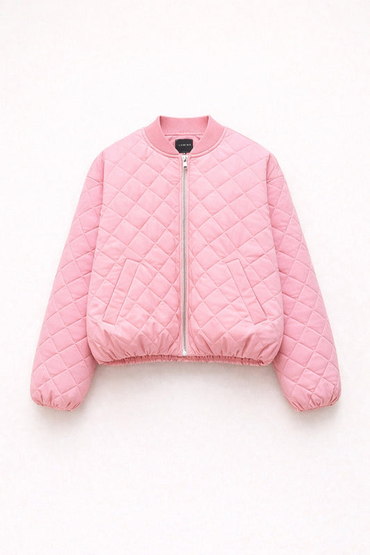 Steppjacke Rosa