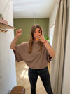Basic Line Fledermausarm Shirt