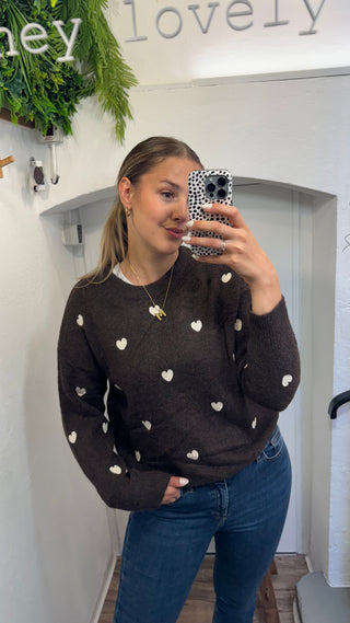 Herzchen Pullover