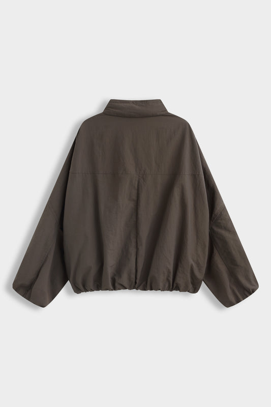 Jacke Velours-/Suede-Look