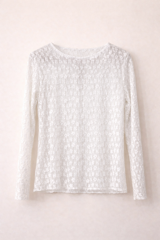 Spitzen Longsleeve Flora
