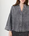 Oversize Denim Bluse