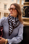 Dreiecksschal „Stripe Soft“