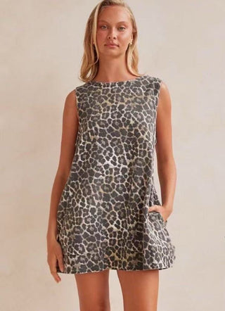 Denim Leo Kleid