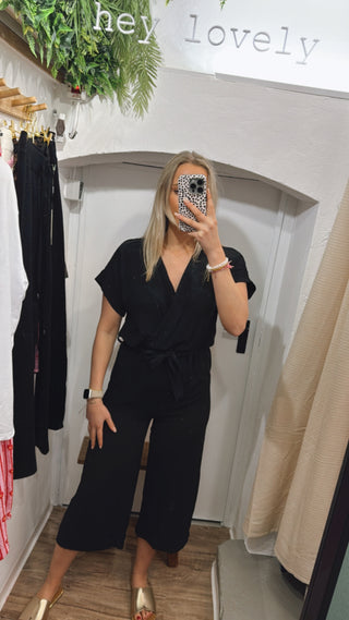 Jumpsuit schwarz