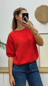 Baby Alpaka 3/4 Pullover