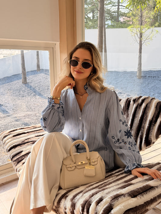 Bestickte Bluse Sophie