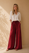 Satin Hose Wide Leg