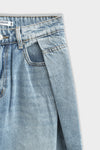 Wide Leg Jeans mit besonderem Bund ZR9082-38