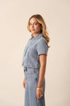 Denim Bluse