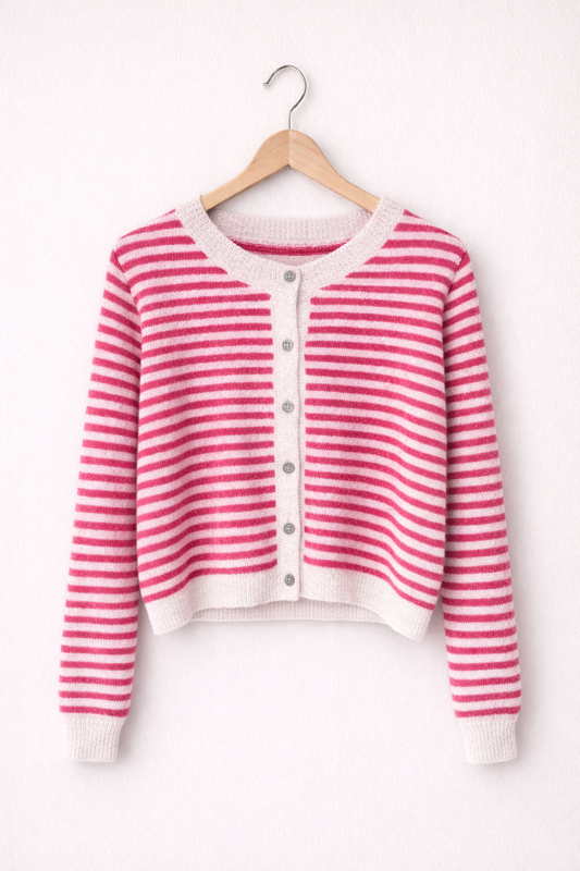 Strickjacke Stripe