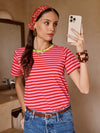 Stripe Shirt Tri-Color