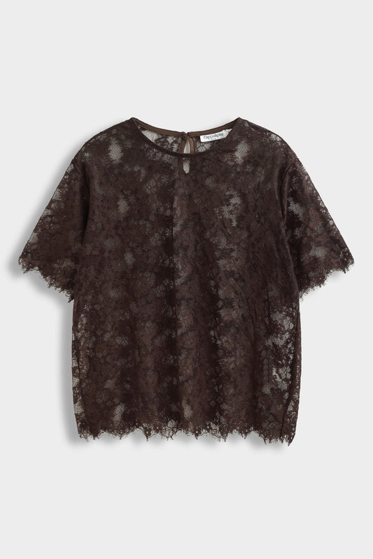 Spitzen T-Shirt