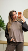 Oversize College Style Longsleeve