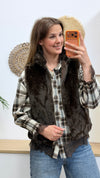 Faux-Fur Weste