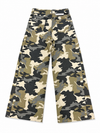 Camouflage Wide Leg Jeans – High Waist