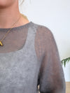 Mohair 3/4 Pullover