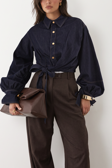 Denim Bluse