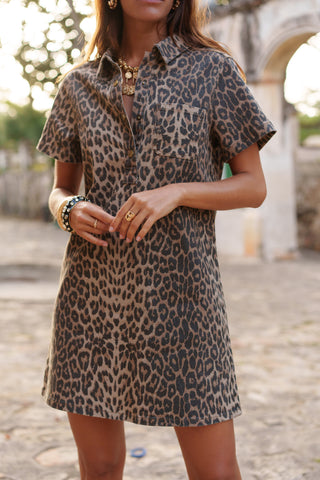 Denim Leo Kleid