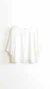 Basic Oversize Shirt – Cropped Style