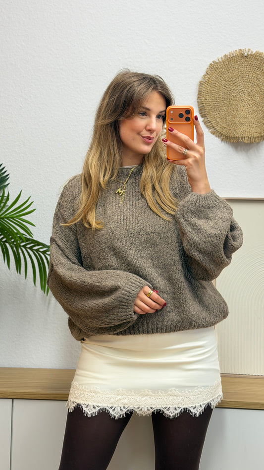 Kuscheliger Mohair-Strickpullover