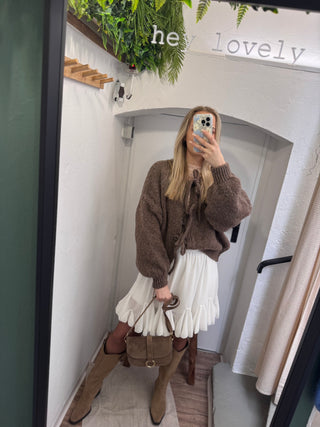 Cardigan mit Schleifen