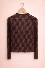 Spitzen Longsleeve OneSize