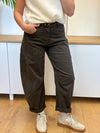 Ballonhose mit Nietengürtel