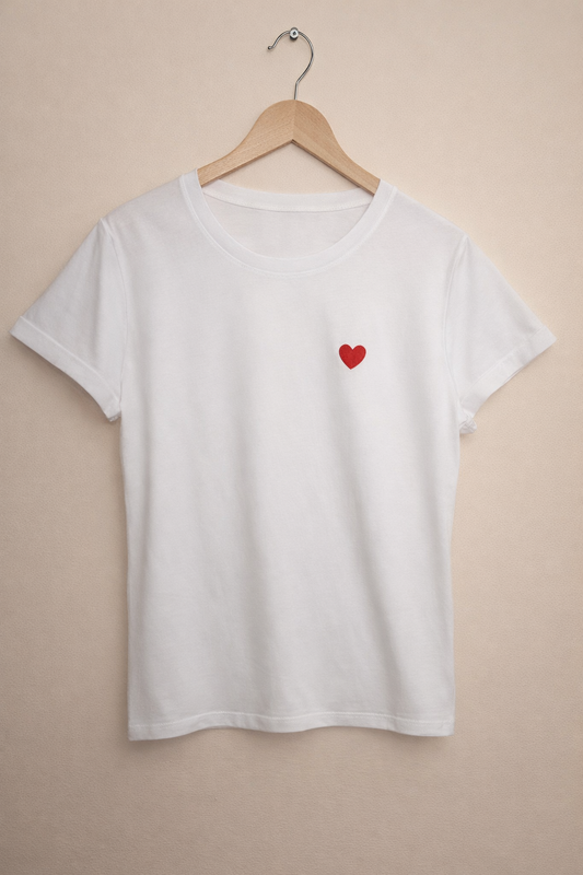 Curve Shirt mit Herz