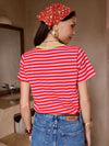 Stripe Shirt Tri-Color
