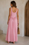 Maxikleid mit V-Taillennaht