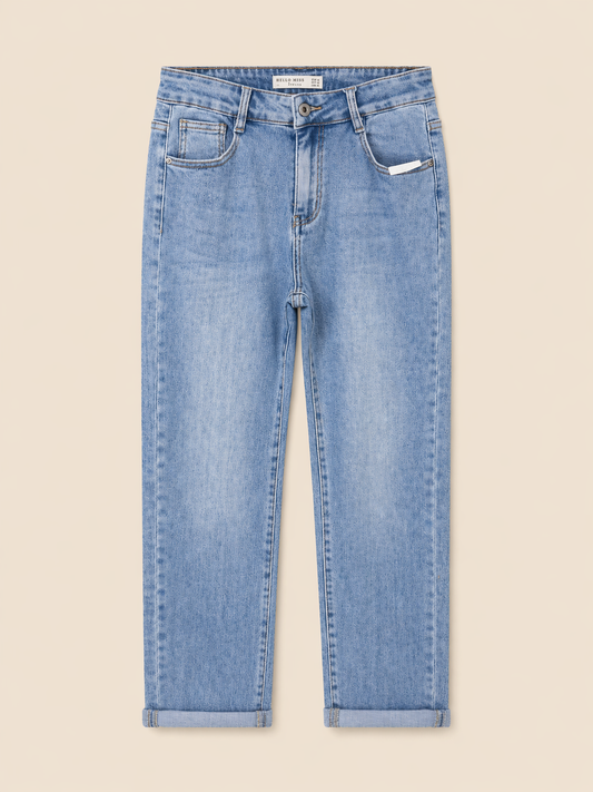 Mom Jeans dunkelblau