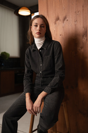 Denim Bluse JD436-GF