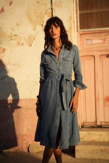 Denim Kleid Debby