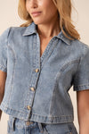 Denim Bluse