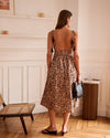 Midikleid mit Quastenträgern
