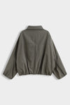 Jacke Velours-/Suede-Look